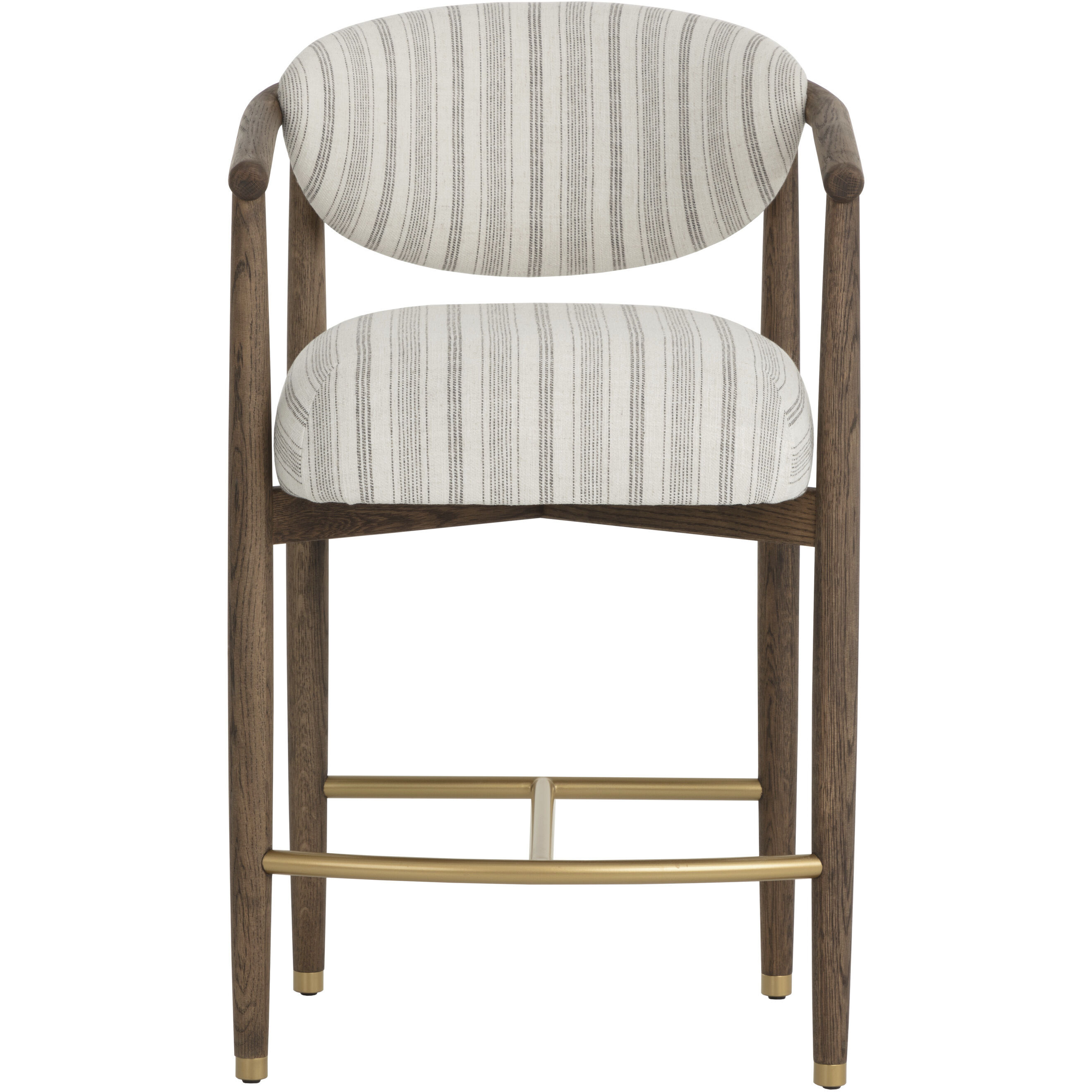 Sigrid 36.25 inch Antique Brown / Gifford Script Counter Stool